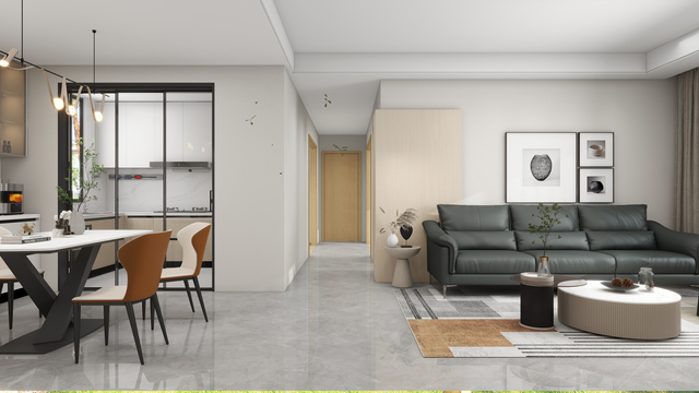 Behome clássico armário de cozinha de PVC 