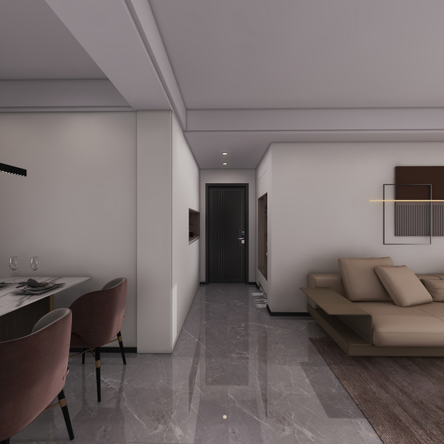 Porta interior de design moderno de ponta