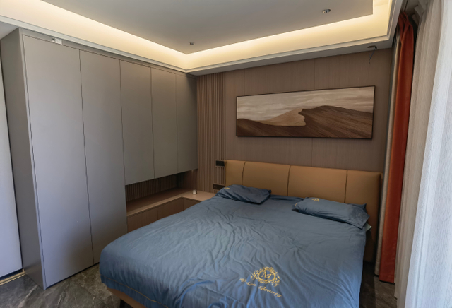 Mesa de cabeceira de canto da grade guarda -roupa de animal de estimação cinza