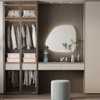 Espaço de vaidade do quarto principal de estilo de luxo moderno