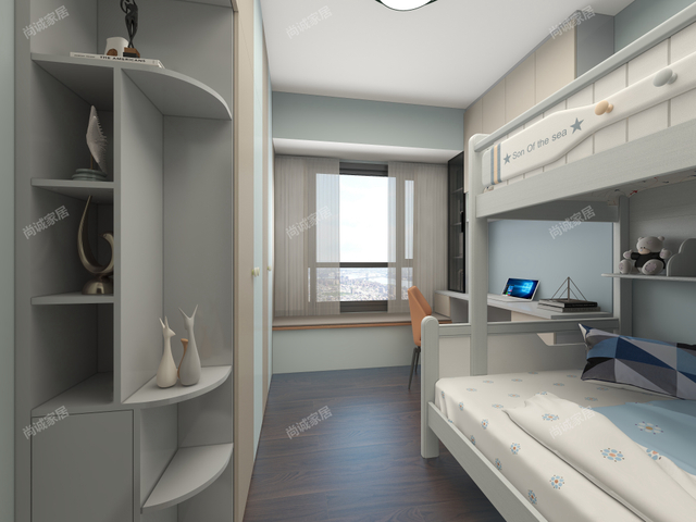 Oásis branco sereno decoração encantadora para crianças