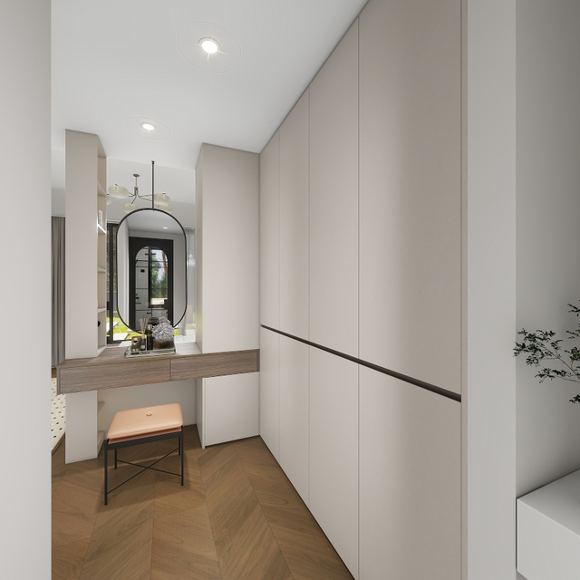 Guarda de espaço de armazenamento grande de estilo francês branco