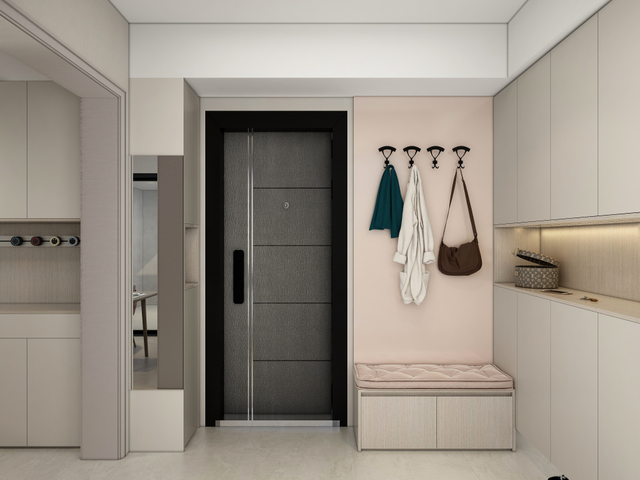 Design de emenda portas internas de passa alta